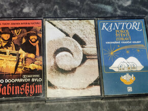 Staré československé originálne MC audio kazety - 8