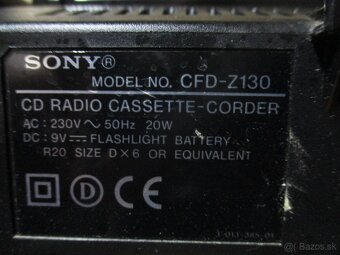 SONY CFD-2130 - 8