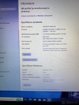 Notebook HP 17,3” i7 5500U,12GBDDR3,R5 M255,240GBSSD - 8