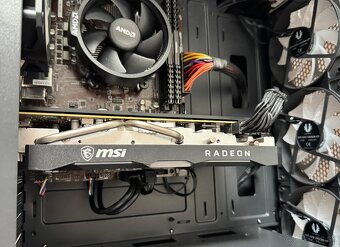 Ryzen 5 1600 AF\16GB\RX 5700\SSD\620W Zdroj - 8