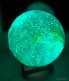 Lampa mesiac / mesačné svetlo (mení farby) LED - 8