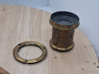 Predám starožitný objektív HERMAGIS PARIS Aplanat Paris - 8