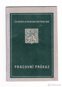 Staré československé dokumenty - 8