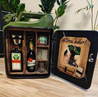 Kanister bar, minibar, darčeková bandaska - 8