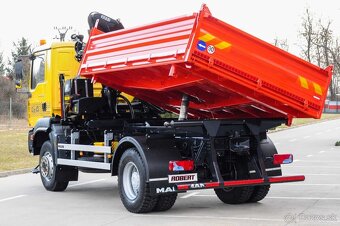 MAN TGA 18.280 4X4 TROJSTRANNÝ SKLÁPAČ - HYDRAULICKÁ RUKA - 8