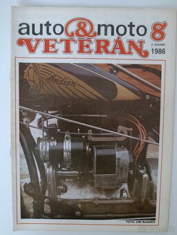 Časopis Auto a Moto Veterán z 80-tych rokov - 8