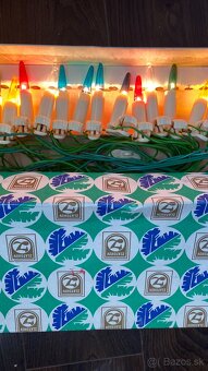 Vianočné svetielka retro - 8