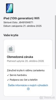 Nový Apple iPad 10.Gen 10.9”256gb Wifi Silver v záruke - 8