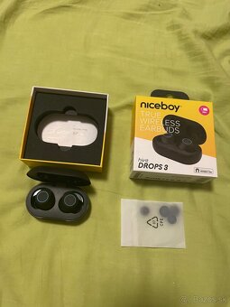 Predám sluchadla bezdrôtové niceboy hive drops 3 - 8