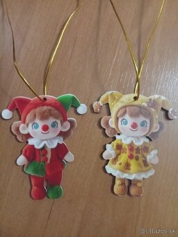 NÁDHERNÉ OZDOBY NA STROMČEK.. Ručná výroba - 8