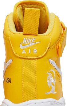 NIKE X OFF WHITE AIR FORCE 1 MID SP Leather - 8