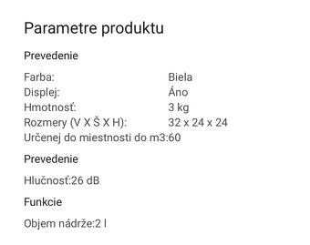 Zvlhčovač vzduchu Philips - 8