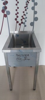 Nerezový drez, gastro dvojdrez, jednodrez, umývadlo - 8
