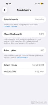 Iphone 15 pro 128gb (natural titanium) TOP STAV - 8