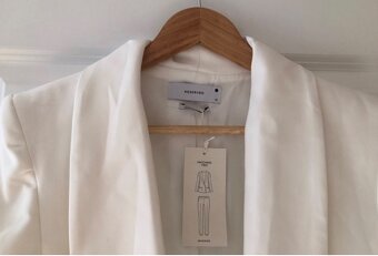 ——-Nové biele oversized sako Reserved, XS/S/M, 21 E—- - 8