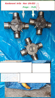 Kardany pre UNK 320,  LKT120,,   ,UN 053, DH112, LKT-120 - 8