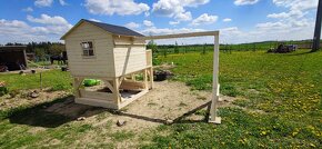 Detsky drevený domcek Middle s montážou a s dovozom - 8