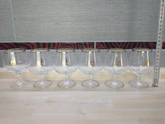 poháre Nitra, zlatá zuzana, štamperlíky, karafa - 8