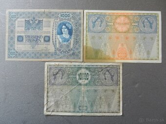 Bankovky staré RU a staré Rakúsko - 8