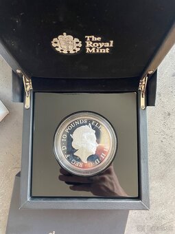 2017 Britannia 5 Oz Silver Proof limitovana edicia - 8