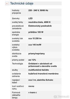 Stojaca lampa Waldmann - 8