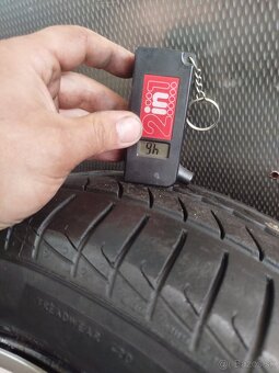 5x100 R14 165/70 R14 vzor cca 5mm letné - 8