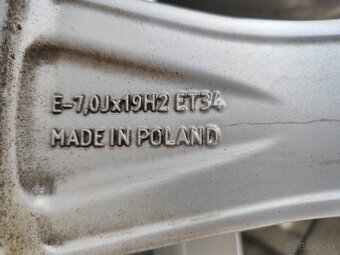 5x112 r19 hliníkové disky Audi 7Jx19ET34 - 8