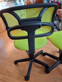 Detské kancelárske stoličky 2ks - 8