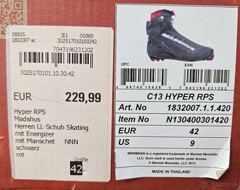 MADSHUS HYPER RPS topánky na bežky - 8