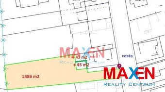 Predaj: MAXEN, Pozemok na stavbu rodinného domu 1474 m2,IS - 8