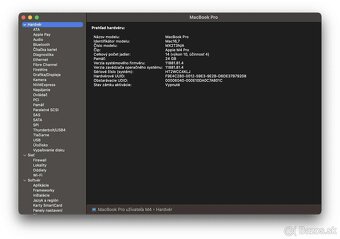 ⭐️ MacBook Pro 16" (2024), M4 PRO, 512TB, 2 cykly batérie - 8