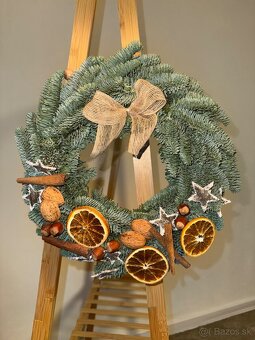 Vianočný veniec na dvere - 8