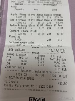 iPhone 17 Pro 256GB Cosmic Orange - 8