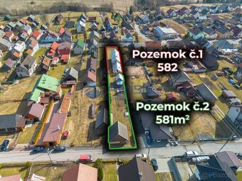 ☑️ STAVEBNÝ pozemok so stavbami v cene, na predaj v obci Výc - 8