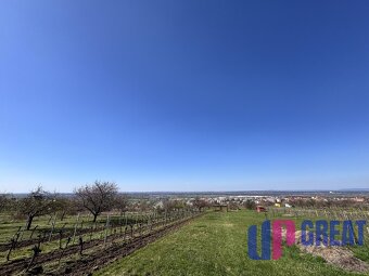 Pozemok s nádherným výhľadom na Skalicu–vinohrad so sklepom - 8