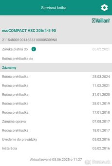 Plynový kondenzačný kotol Vaillant ecoCompact - 8