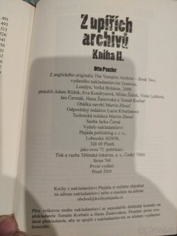 Knihy rôzne (Poe, Veselý, Mačingová a upírske poviedky) - 8