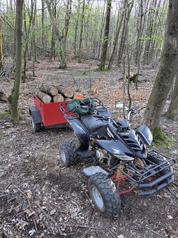 Predám štvorkolku + prívesný vozík - 8