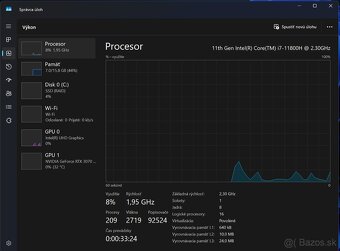 Acer Nitro 17" QHD/ i7 / RTX 3070 8GB/ 16GB DDR4/ 1TB SSD - 8
