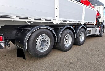 DAF CF 530 - 8x4 – Sklápěč/Valník+HR-FASSI 27,5 t/m – EURO 6 - 8