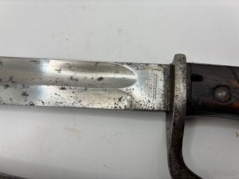 Bajonet / bodák Mauser ´´reznik´´ M98/05, - 8