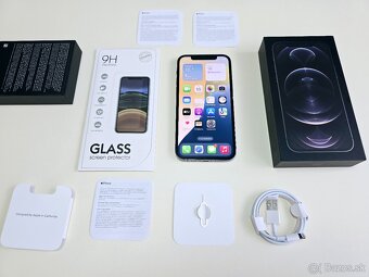 APPLE IPHONE 12 PRO 128GB GRAPHITE,BATERKA 100% - 8