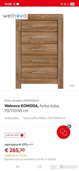 1x komoda, 2x skrina - 8