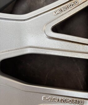 Originální Alu kola Audi Q7,SQ7 285/45/20 TOP STAV - 8