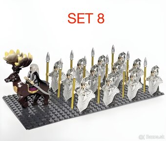 Figúrky pán prsteňov 5 (5ks) typ lego, nové - 8