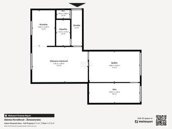 ŠACA - pekný 3 izbový zariadený byt ul. Železiarenska, 64 m2 - 8