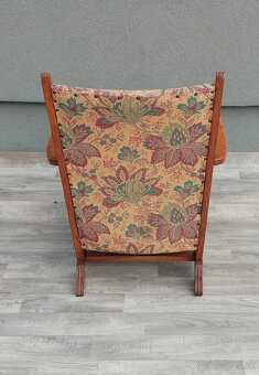 Kreslo fajčiarske vintage. - 8