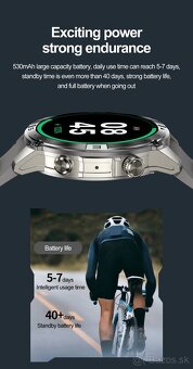 VWAR Taktické GPS profesionálne smartwatch - 8
