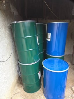 Plechove sudy 200 l Potravinarske - 8