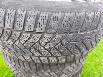 Plechové disky r16 5x112 ET33 + zimné pneu - 8